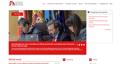 Desktop Screenshot of consorciocascovellovigo.org